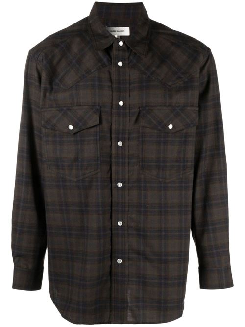 Manem checked shirt MARANT | 22ACH087122A031H67DK